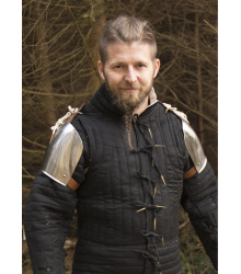 Plattenschultern Churburg, poliert oder brüniert