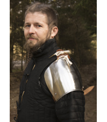 Plattenschultern Churburg, poliert oder brüniert