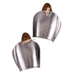 Plattenschultern Churburg, poliert oder brüniert