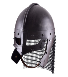 Raven Helm, brüniert