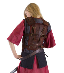 RFB Lederrüstung Fighter, braun