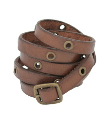 Wickelarmband aus Leder