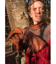 Falknerhandschuhe, braun