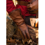Falknerhandschuhe, braun