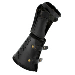 Panzerhandschuh aus Leder, Linke Hand