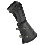 Panzerhandschuh aus Leder, Rechte Hand