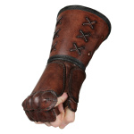 Panzerhandschuh aus Leder, Rechte Hand