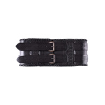 Barbarengürtel, schwarz