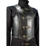 Lederrüstung Veteran, schwarz oder braun