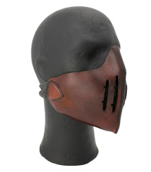 Mempo, Halbmaske aus Leder