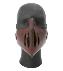 Mempo, Halbmaske aus Leder