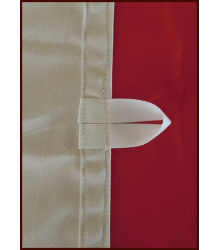 Lagerplane / Sonnensegel mit Schlaufen, 250g/m², naturfarben