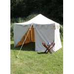 Ritterzelt Herold, 3 x 3 m Farbe natur