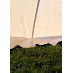 Ritterzelt Herold, 3 x 3 m Farbe natur