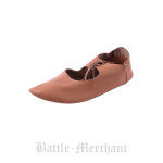 Flache Schuhe, Ristschnürung, wendegenäht