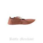 Flache Schuhe, Ristschnürung, wendegenäht