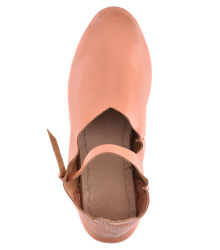 Riemenschuhe, seitliche Schnürung, wendegenäht