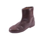 Kurze Mittelalter-Schnürstiefel, dunkelbraun