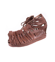 Römische Sandalen, Caligae, braun