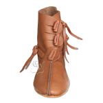 Wendegenähte Halbstiefel mit Knebelverschluss