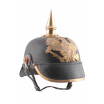 Pickelhaube der Preußischen Infanterie 1889 aus Leder