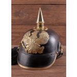 Pickelhaube der Preußischen Infanterie 1889 aus Leder