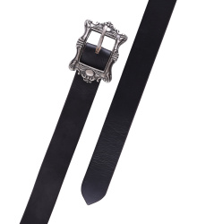 Piratengürtel mit antiker  Messingschnalle, versch. Farben