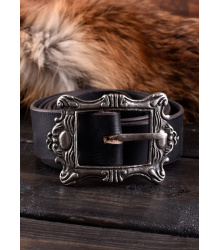 Piratengürtel mit antiker  Messingschnalle, versch. Farben