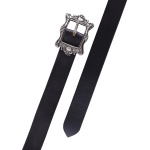 Piratengürtel mit antiker  Messingschnalle, versch. Farben