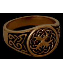 Bronzener Keltenring, Weltenesche Yggdrasil