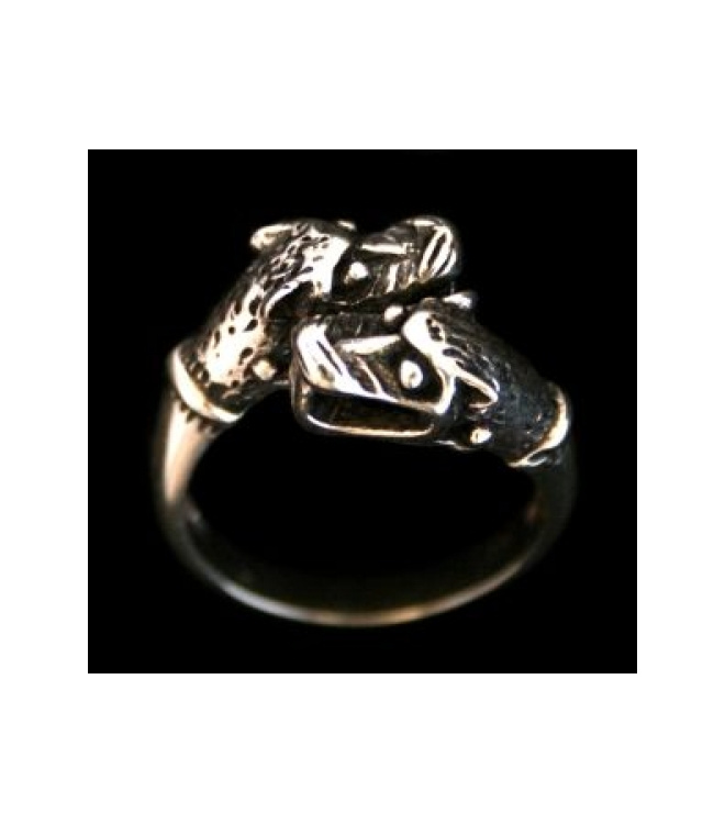 Odins Wölfe, Ring aus Silber