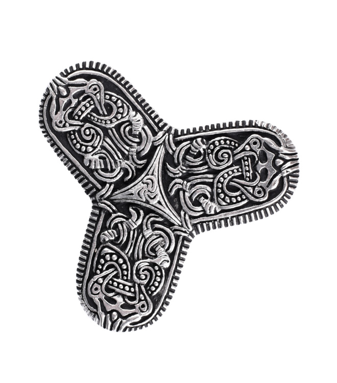 Wikinger Kleeblattfibel Tranby