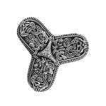 Wikinger Kleeblattfibel Tranby