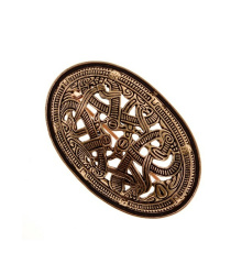 Wikinger Schalenfibel Morberg im Jellingstil
