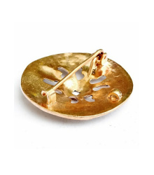 Wikinger Scheibenfibel Troendelag im Borrestil