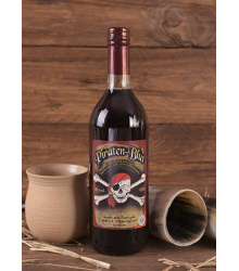Piraten-Blut, Honig-Met mit Johannisbeerwein, 0,75l, 11%...