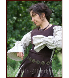 Mittelalterkleid Finna, braun