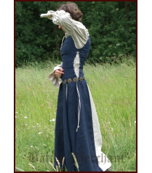 Mittelalterkleid Finna, blau