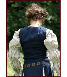 Mittelalterkleid Finna, blau