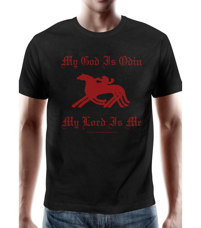 T-Shirt My God is Odin