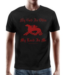 T-Shirt My God is Odin