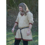 Wikinger Tunika aus Baumwolle, beige