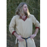 Wikinger Tunika aus Baumwolle, beige