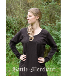 Mittelalter Kleid Rebecca, dunkelbraun