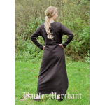 Mittelalter Kleid Rebecca, dunkelbraun