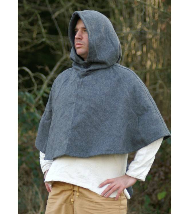 Große Mittelalter Gugel div Farben