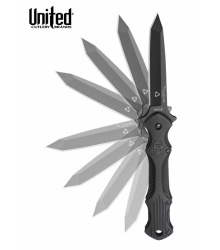 Tailwind Urban Tactical Stiletto Taschenmesser, Glatte Schneide