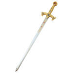 Schwert des Templerordens, goldfarben, Marto
