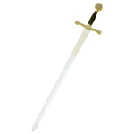 Schwert Excalibur, goldfarben, Marto
