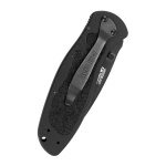 Taschenmesser Kershaw Blur Tanto, Schwarz, Wellenschliff